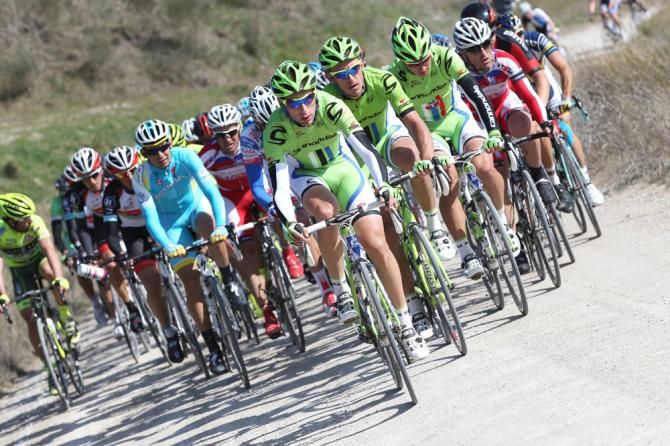 Peter Sagan's teammates made sure their leader and Moser were in contention