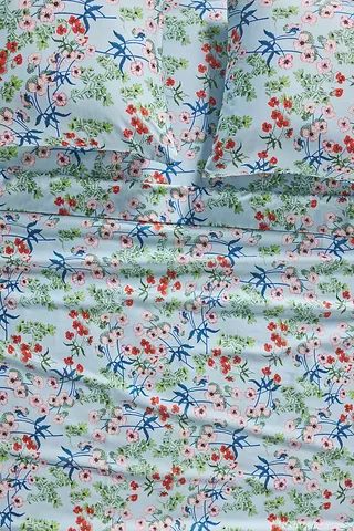 Maeve by Anthropologie Organic Sateen Printed Sheet Set