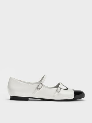 Double-Strap T-Bar Mary Janes