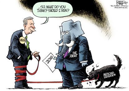 Political cartoon U.S. Kasich GOP 2016