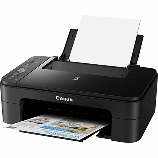 Canon PIXMA TS3350 printer on a white background