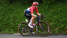 Demi Vollering of The Netherlands and Team SD Worx – Protime competes in the breakaway during the 3rd Itzulia Women 2024