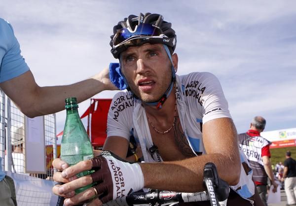 Rinaldo Nocentini (AG2R) after the stage