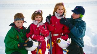 Prince Harry, Princess Eugenie, Princess Beatrice and Prince William