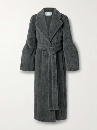 Barring Oversized Belted Wool, Silk and Cashmere-Blend Coat