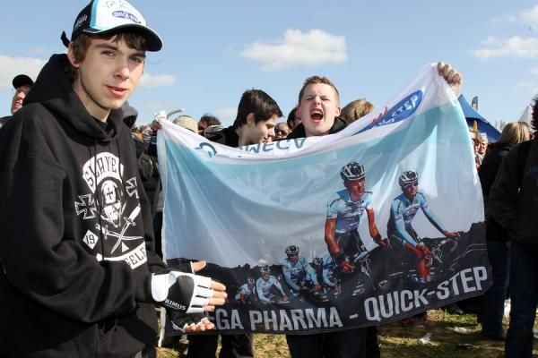 No prizes for guessing who these guys were going for