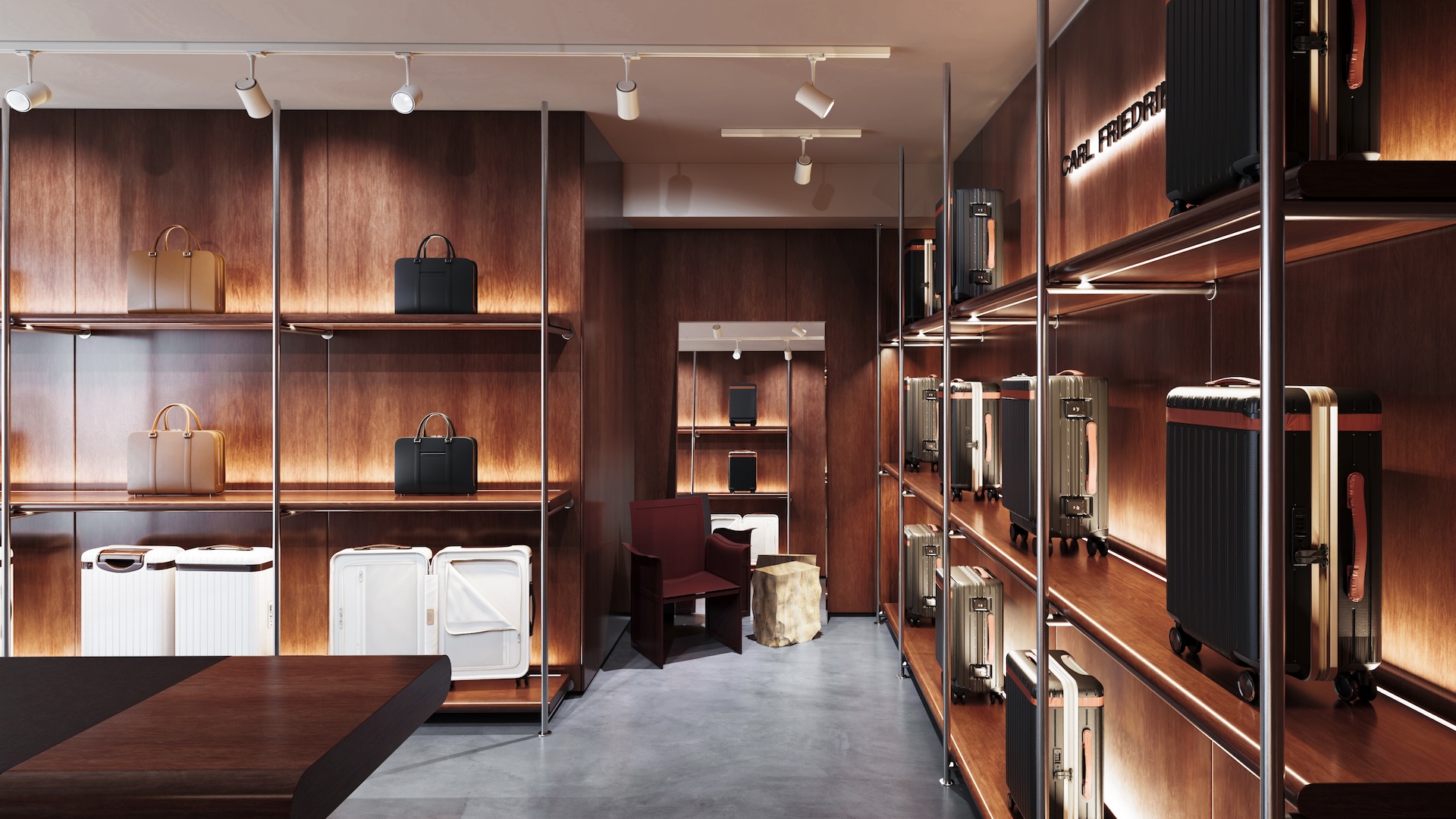 Carl Friedrik new store inside