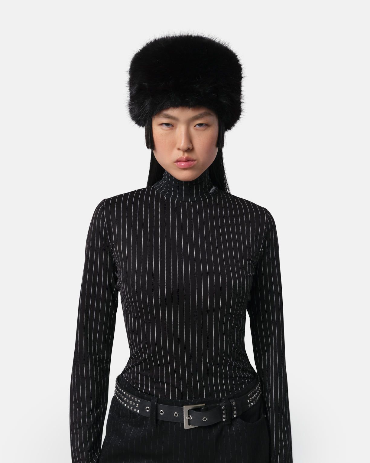 Margot Sable Pillbox Hat
