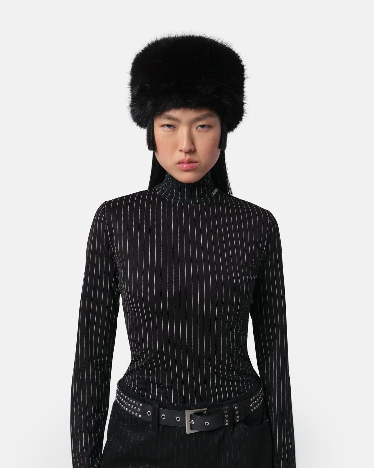 Margot Sable Pillbox Hat