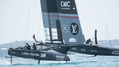 Ban Ainslie, Land Tover BAR, America's Cup