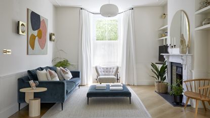 Scandi-inspired modern semi detached Victorian house with side return extension set over three floors