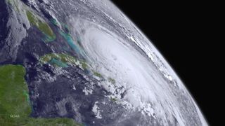 Hurricane Joaquin Seen by the GOES West Satellite