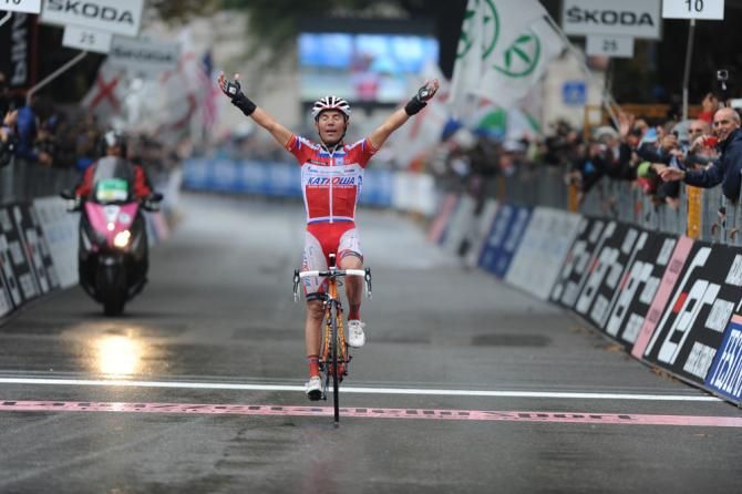 Joaquim Rodriguez (Katusha) win the 2013 Giro di Lombardia