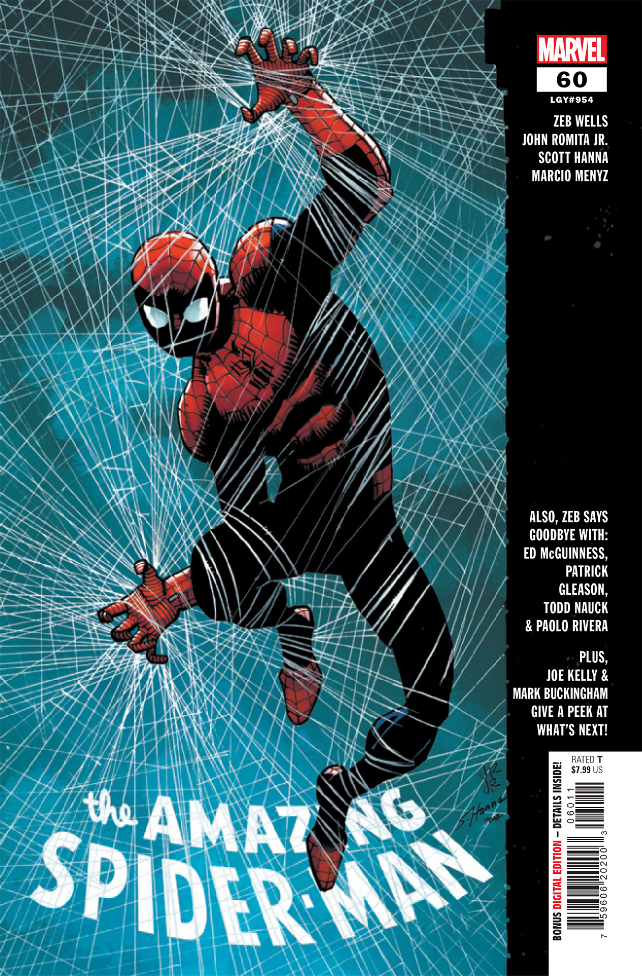 Wolverine aparece en Amazing Spider-Man #60, el final de la carrera de Zeb Wells