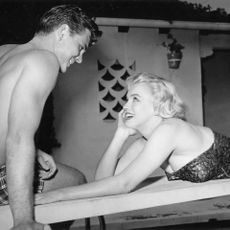 marilyn at the pool
