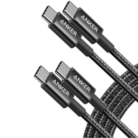 Anker USB Type-C to Type-C Cables (6ft, 2-pack)