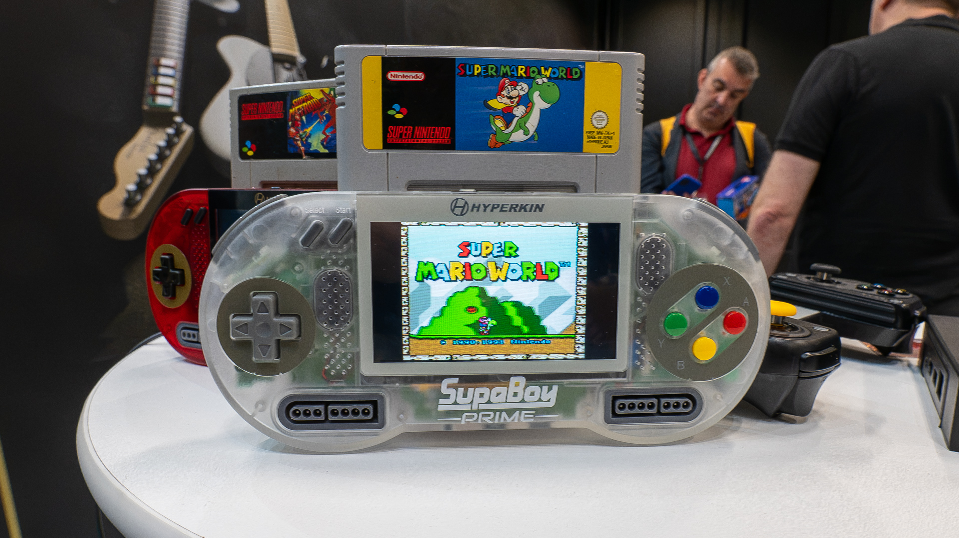 Hyperkin SupaBoy retro SNES handheld at Gamescom 2026