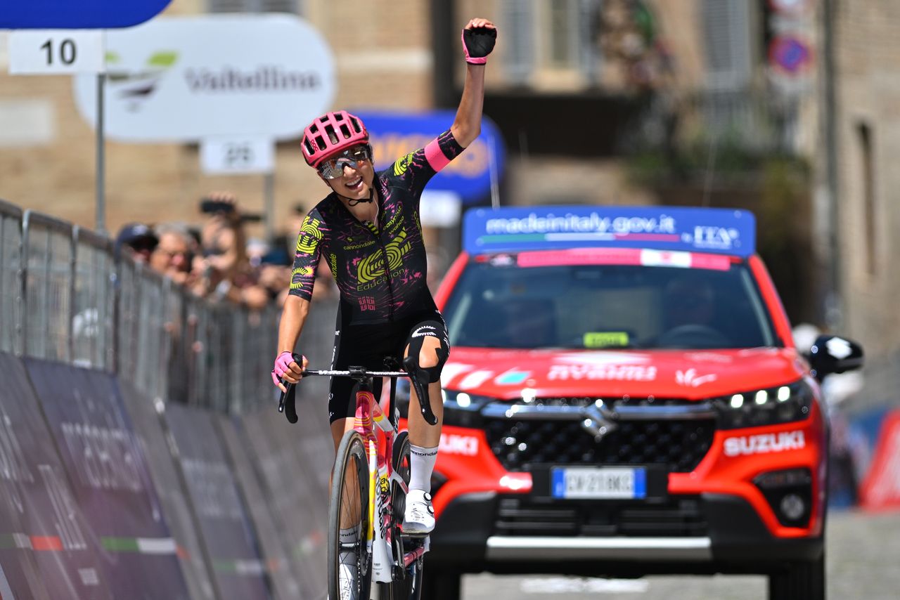 Clara Emonda wins stage four 2024 Giro d&#039;Italia Women