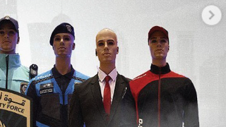 The security uniforms for the Qatar world cup.
