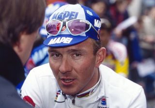 Johan Museeuw (Mapei) at the race in 1997