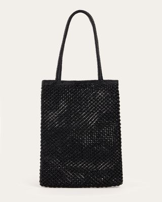 Como Tote Bag, Black Weave