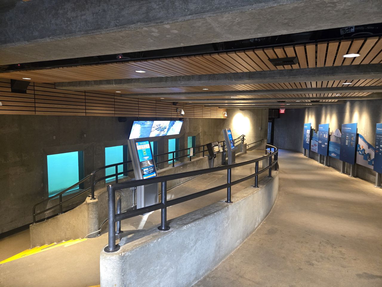 Inside an observation room