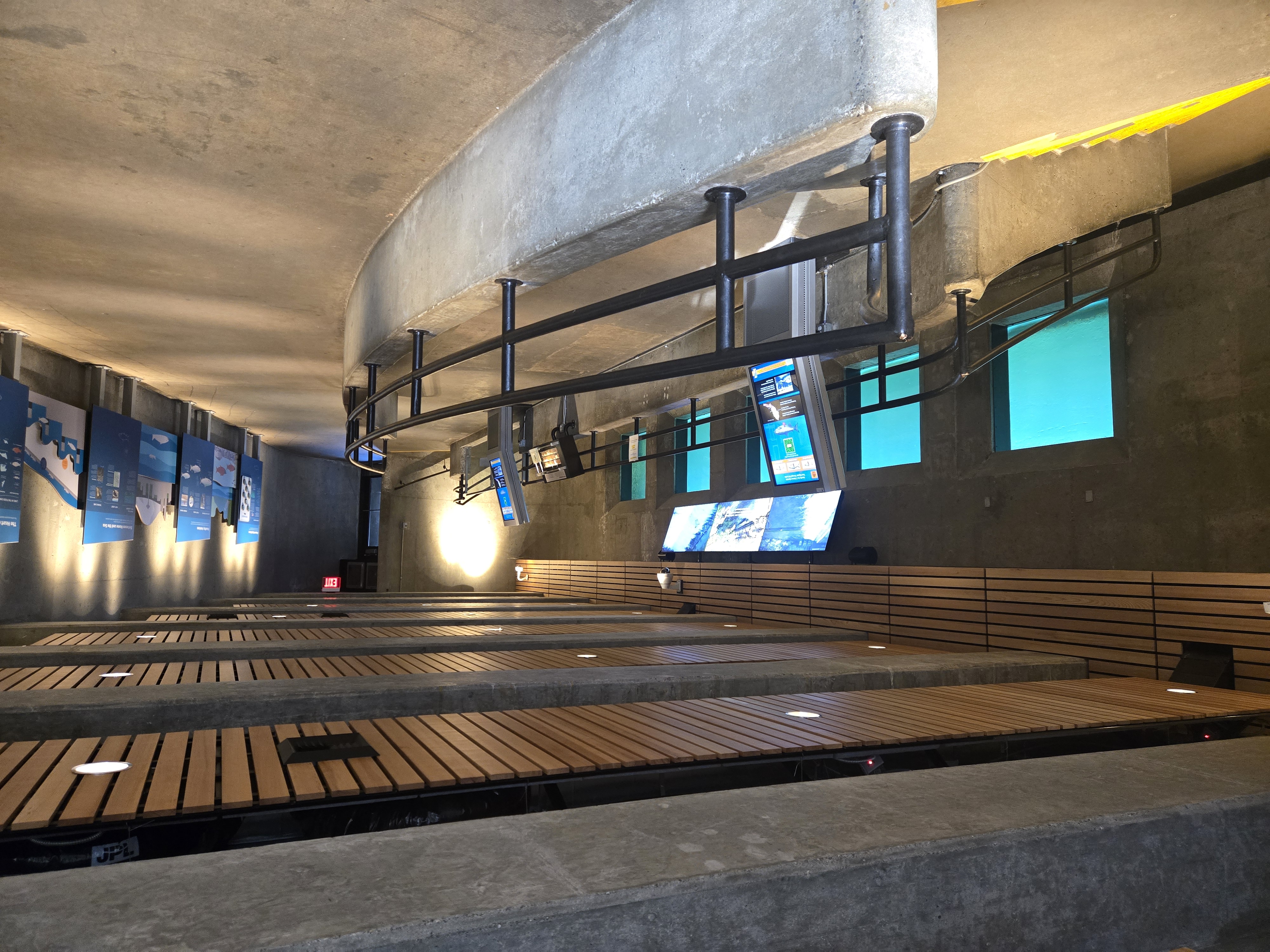 Inside an observation room