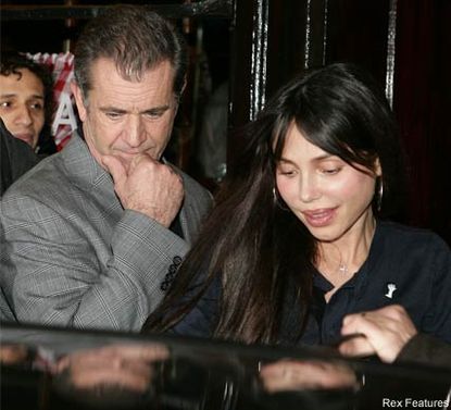 Mel Gibson and Oksana Grigorieva - Mel Gibson caught in 'racist and violent outburst' - Oksana Grigorieva - Celebrity News - Marie Claire 