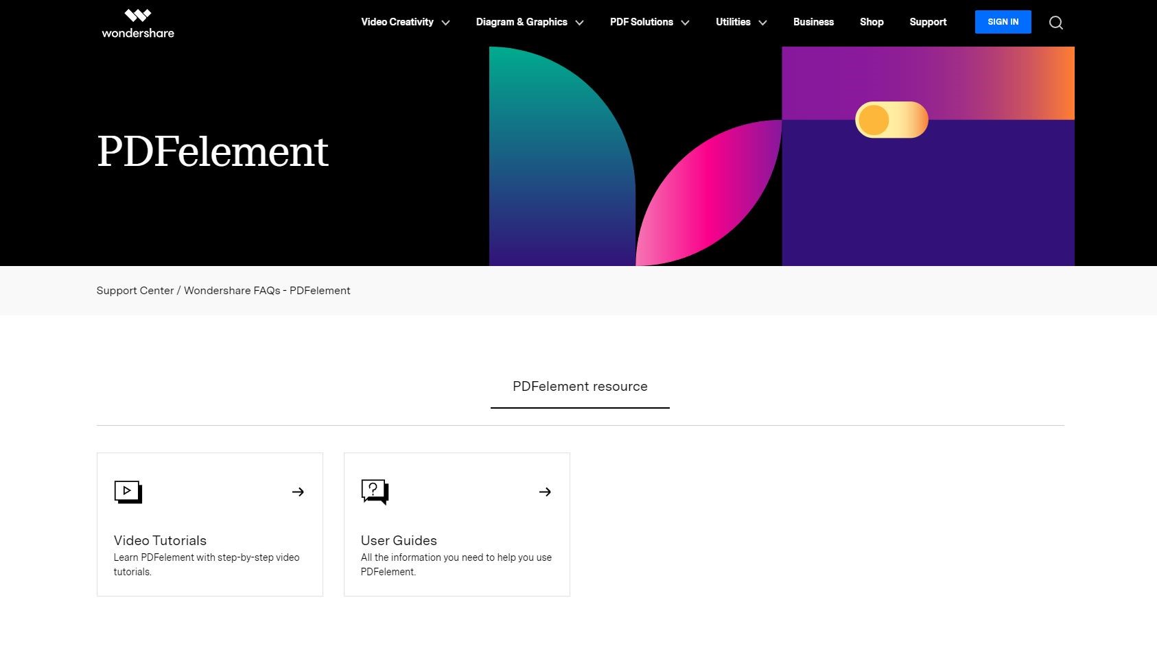 pdfelement website