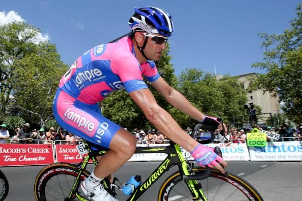 Alessandro Petacchi (Lampre-ISD) finished third on the stage.
