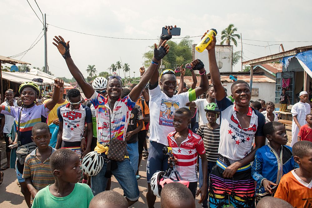 Celebrations are jubilant, with Lunsar A and B performing well across the whole race weekend