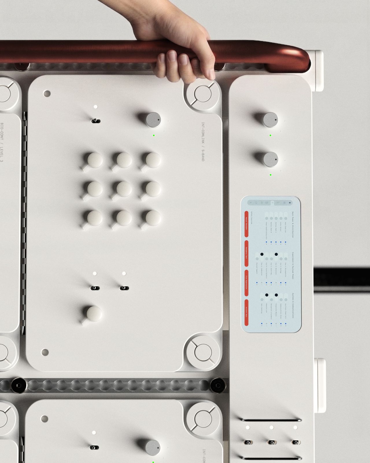 Equipment racks are designed to be modular for easy replacement and upgrades