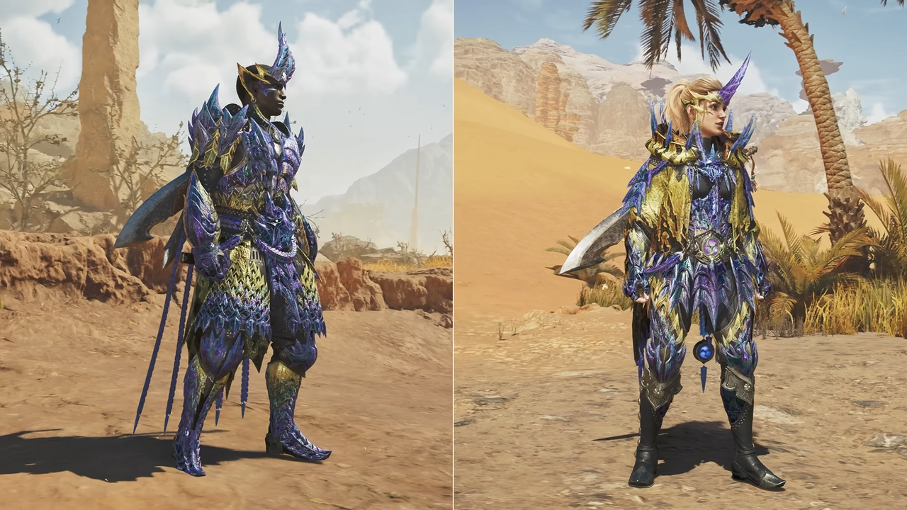 New armor sets in Monster Hunter Wilds' upcoming title update.