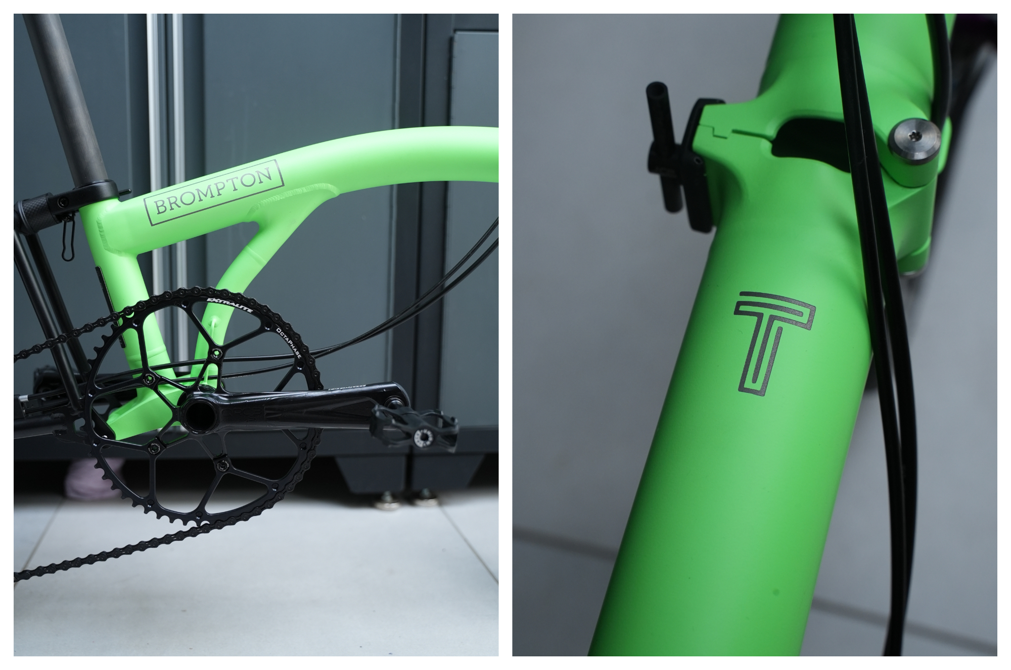 Twisted Wheel 5.99kg custom Brompton T Line