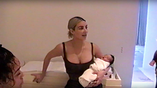 Kim Kardashian just gave a sweet update about her new baby, Chicago West