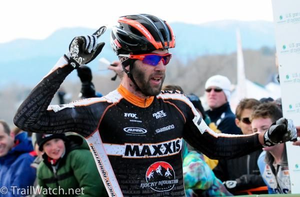 Geoff Kabush (Maxxis-Rocky Mountain) won the first day in Fort Collins for his first USGP win since 2004.