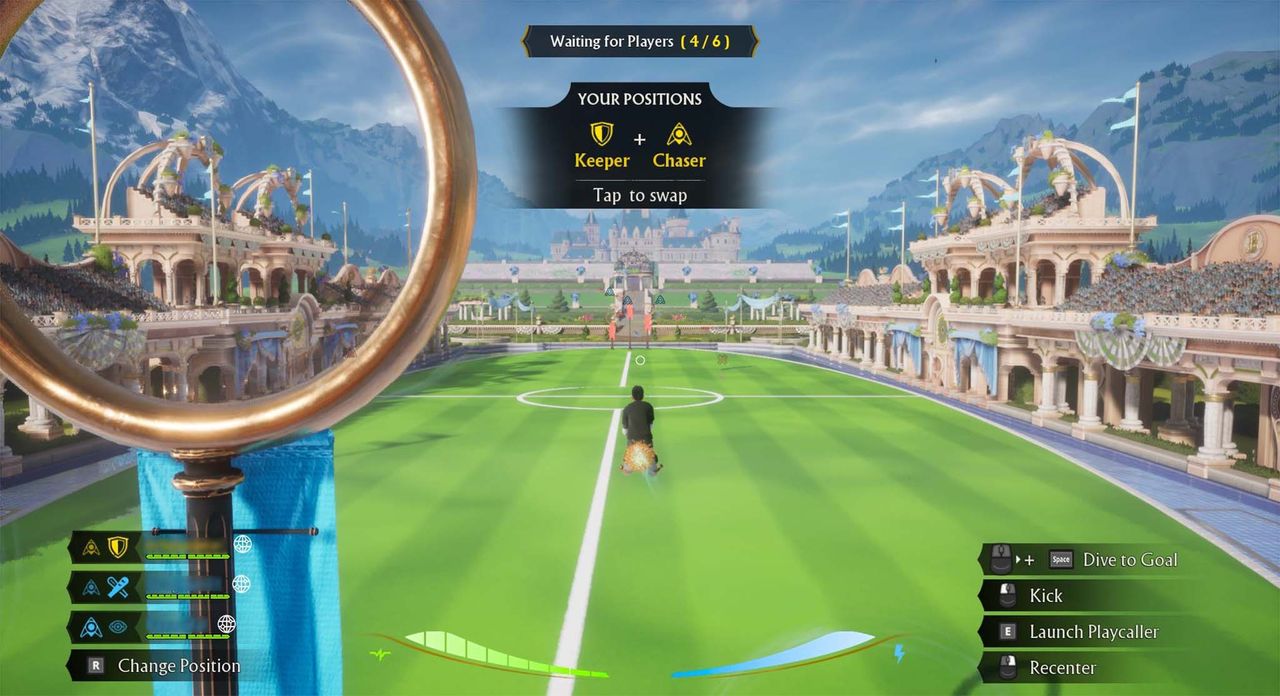 Harry Potter: Quidditch Champions &mdash; Keeper.