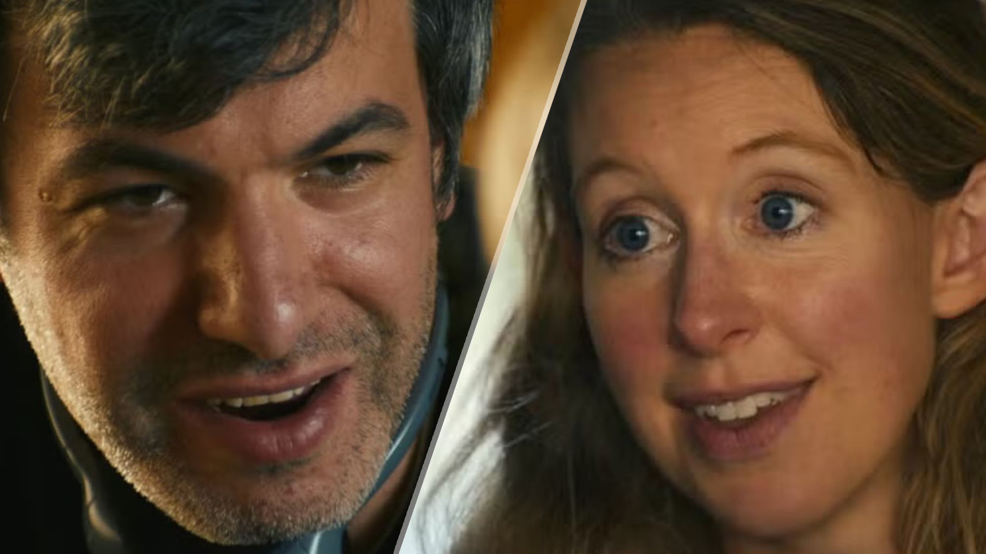 Nathan Fielder and Elizabeth Holmes in You Can See Everything