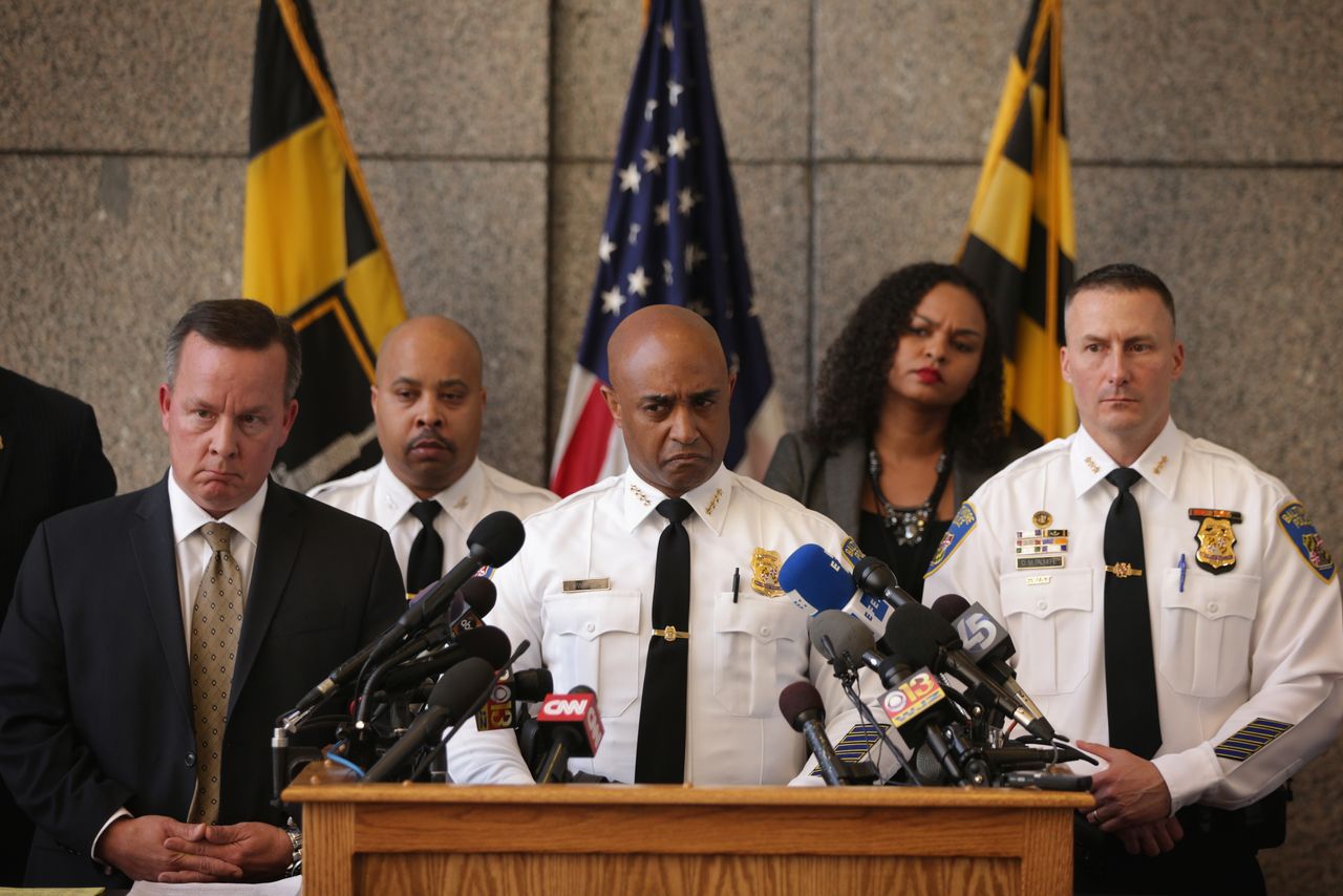 Baltimore Police Commissioner Anthony Batts