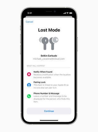 Apple Iphone12pro Lostmode Screen