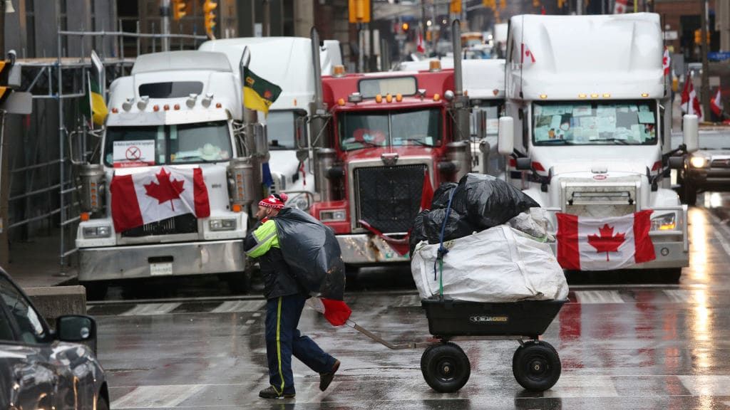 Police In Ottawa Arrest 2 Organizers Of The 'Freedom Convoy' | The Week