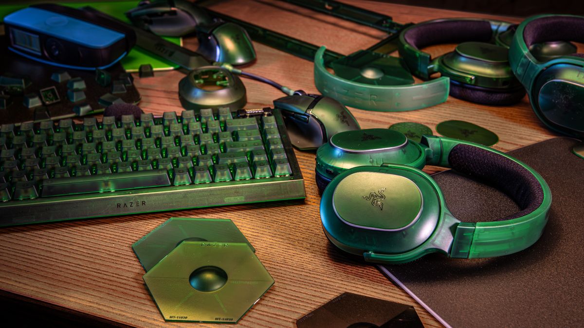 Image of the Razer Phantom Green Collection.