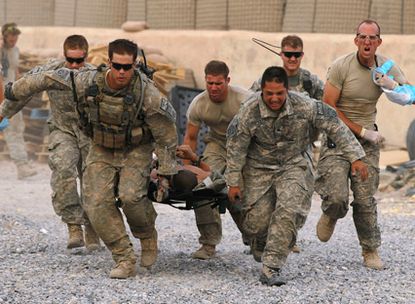 American troops in Afghansitan