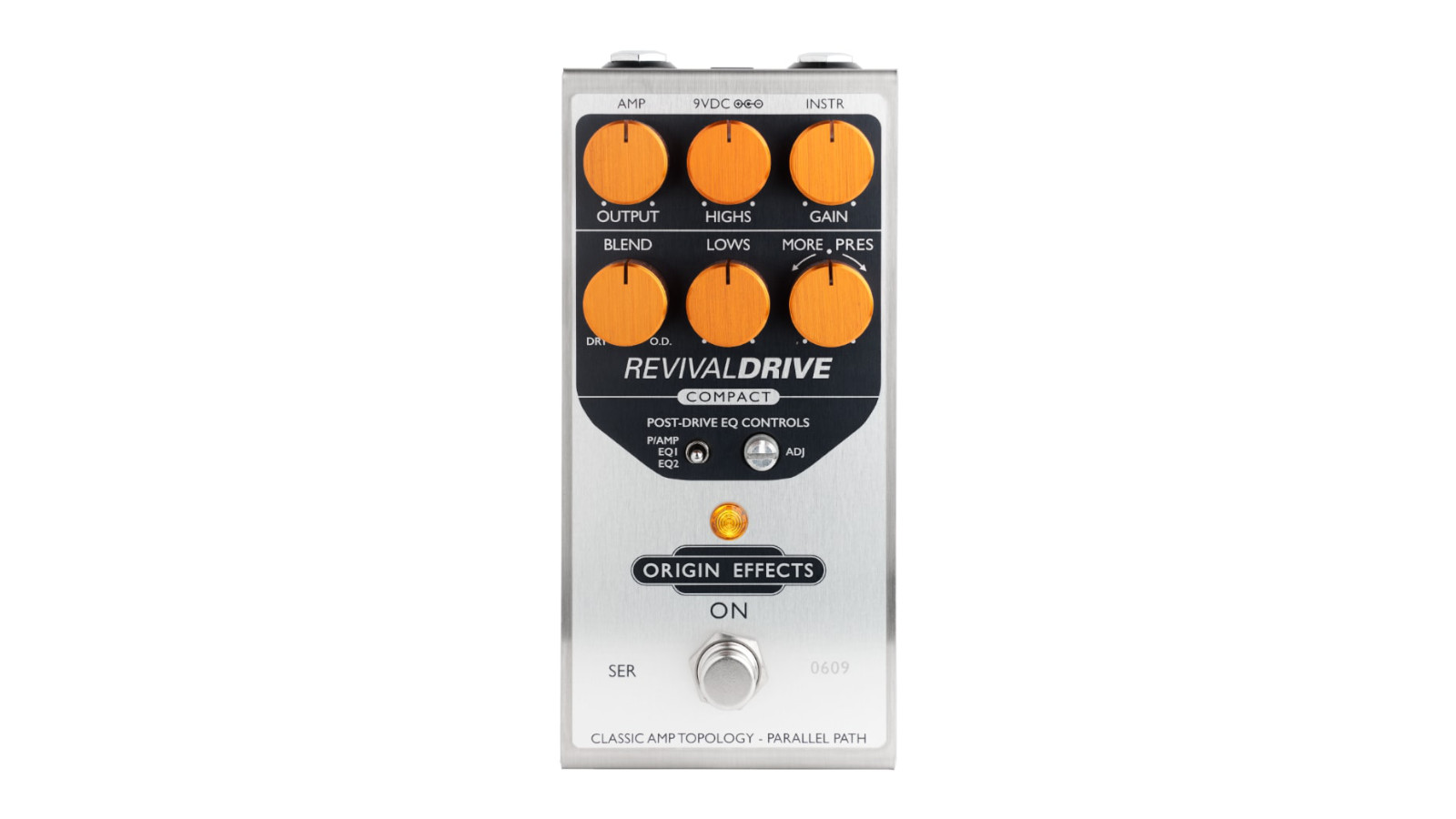 Best overdrive pedals: Origin Effects RevivalDRIVE Compact