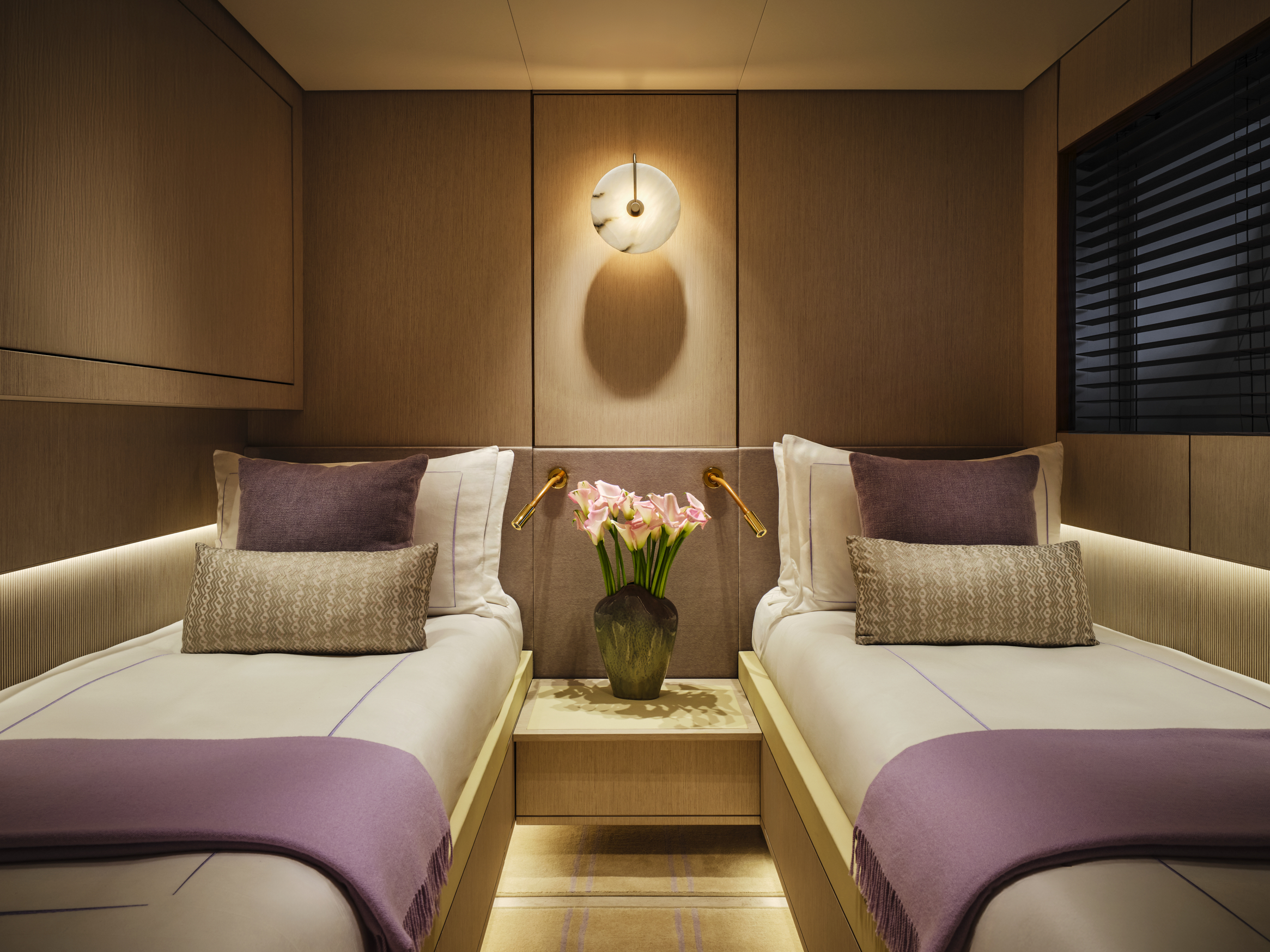 luxury yacht interior