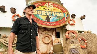 Jeff Probst hosts Survivor season 45