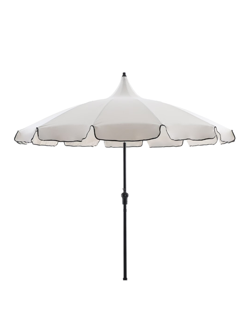 My Texas House Outdoor Round Market Patio Umbrella