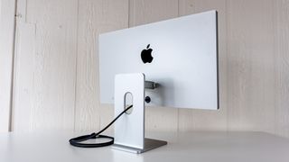 The Apple Studio Display XDR on a table