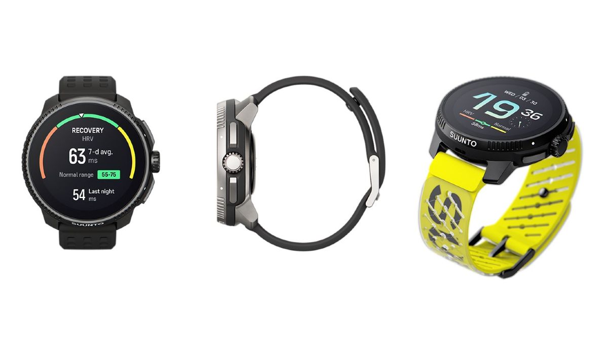 Suunto Race Titanium GPS Watch Titanium Charcoal