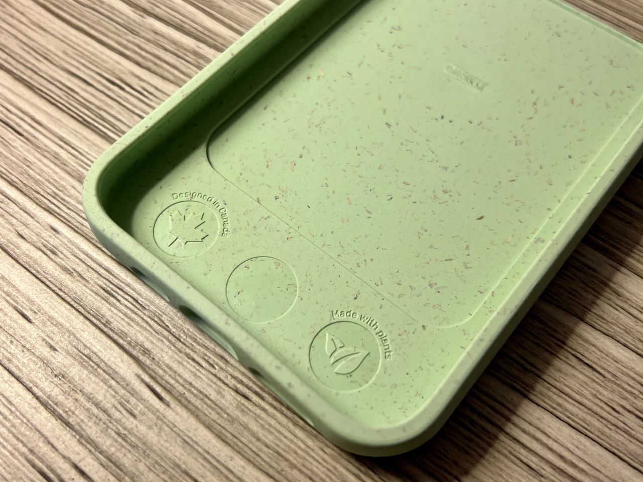 Pela Sage Green Hearts Iphone 13 Pro Case Interior
